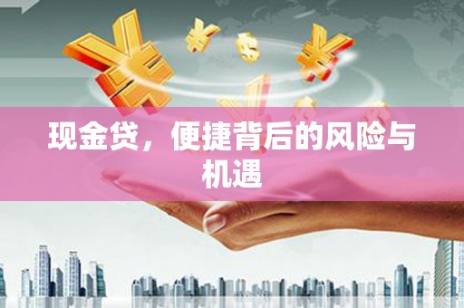 修文现金贷，便捷背后的风险与机遇