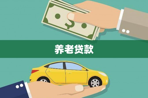 修文养老贷款