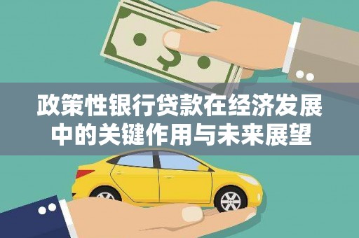 修文政策性银行贷款在经济发展中的关键作用与未来展望