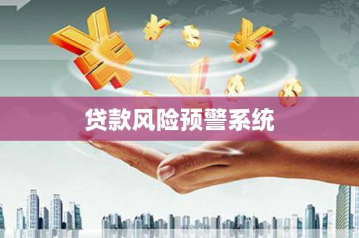 修文贷款风险预警系统