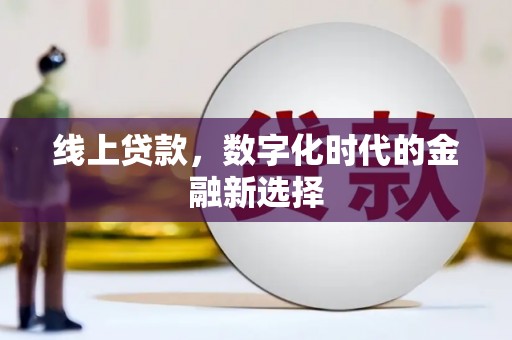 修文线上贷款，数字化时代的金融新选择