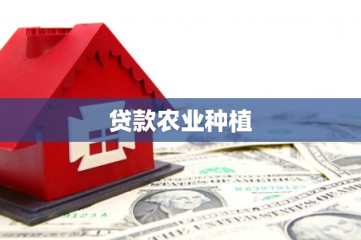 修文贷款农业种植