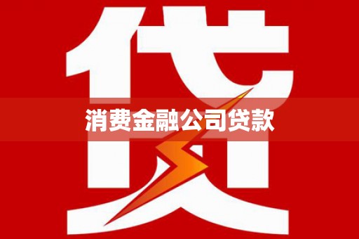 修文消费金融公司贷款