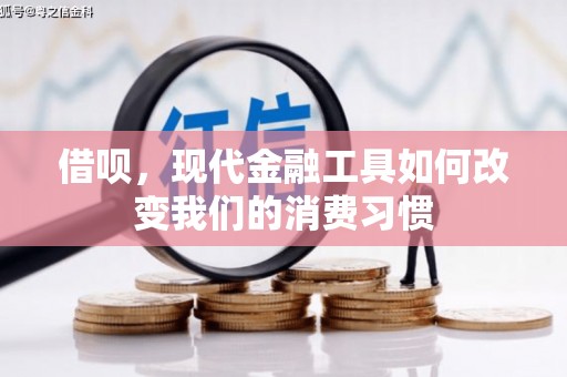 修文借呗，现代金融工具如何改变我们的消费习惯
