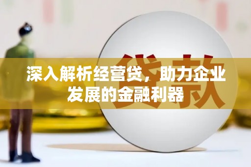 修文深入解析经营贷，助力企业发展的金融利器