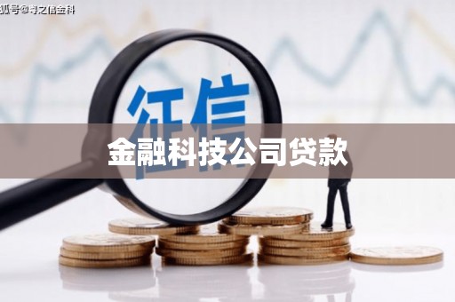 修文金融科技公司贷款