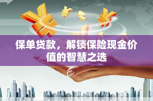 修文保单贷款，解锁保险现金价值的智慧之选