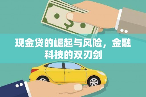 修文现金贷的崛起与风险，金融科技的双刃剑