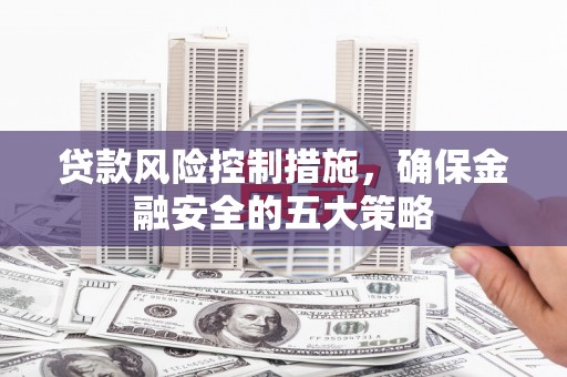 修文贷款风险控制措施，确保金融安全的五大策略
