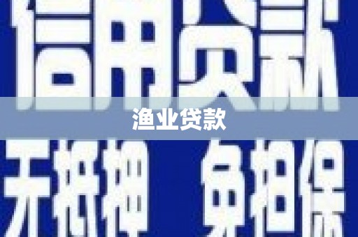 修文渔业贷款