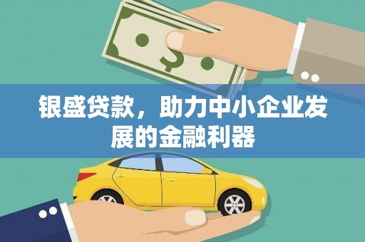 修文银盛贷款，助力中小企业发展的金融利器
