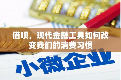 修文借呗，现代金融工具如何改变我们的消费习惯