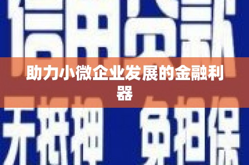 修文助力小微企业发展的金融利器
