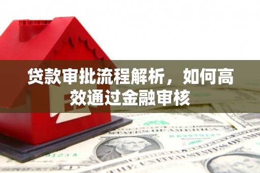 修文贷款审批流程解析，如何高效通过金融审核