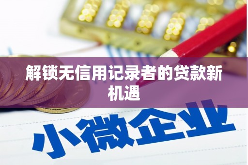 修文解锁无信用记录者的贷款新机遇