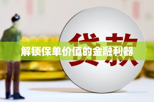 修文解锁保单价值的金融利器