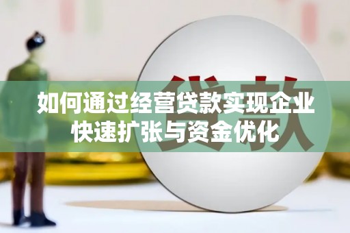 修文如何通过经营贷款实现企业快速扩张与资金优化
