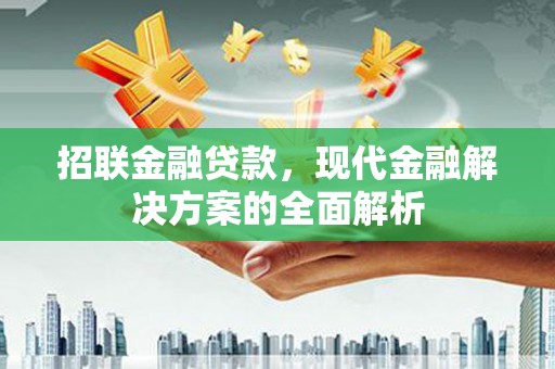 修文招联金融贷款，现代金融解决方案的全面解析
