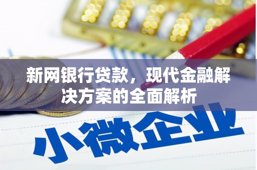 修文新网银行贷款，现代金融解决方案的全面解析