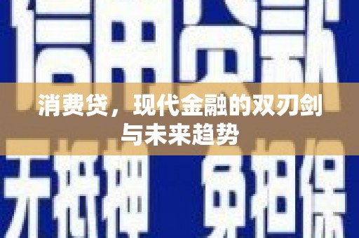 修文消费贷，现代金融的双刃剑与未来趋势
