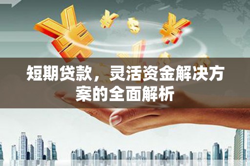 修文短期贷款，灵活资金解决方案的全面解析