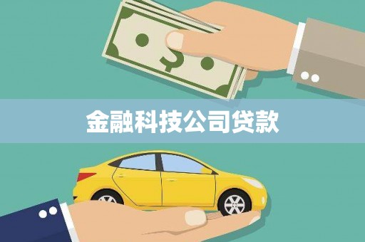 修文金融科技公司贷款
