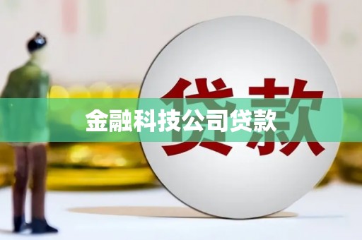 修文金融科技公司贷款