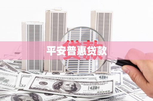 修文平安普惠贷款