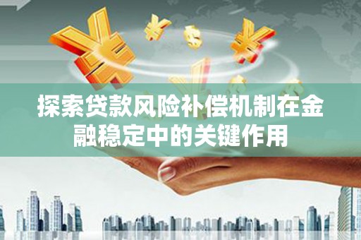 修文探索贷款风险补偿机制在金融稳定中的关键作用
