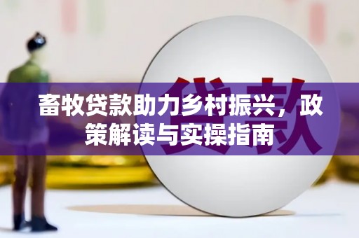 修文畜牧贷款助力乡村振兴，政策解读与实操指南