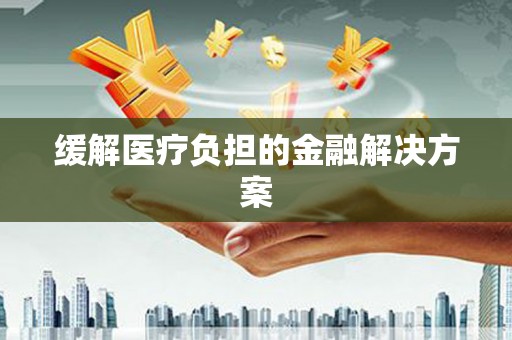 修文缓解医疗负担的金融解决方案