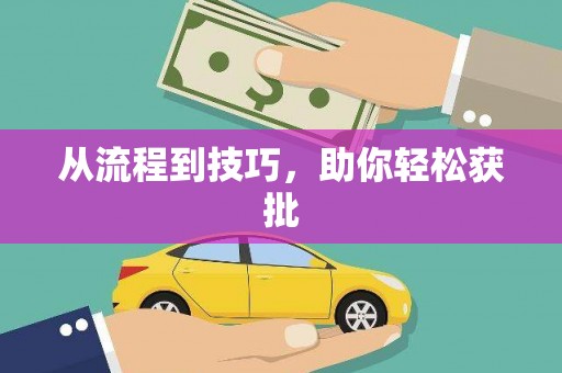 修文从流程到技巧，助你轻松获批