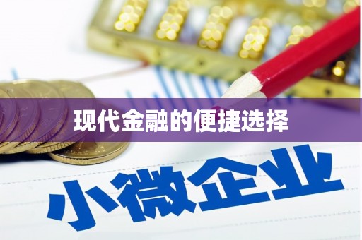 修文现代金融的便捷选择